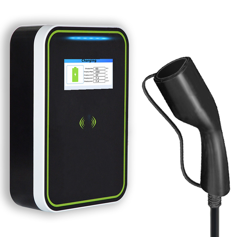 Ev Charger Wall Box  7KW 32 Amp 19.6ft Cable Portable Plug and Play 220V ev charer OEM ODM