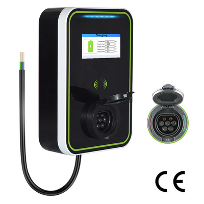 Основание оружия заряжателя Wallbox дома EV-HB с RFID для электрического автомобиля 16A/32A